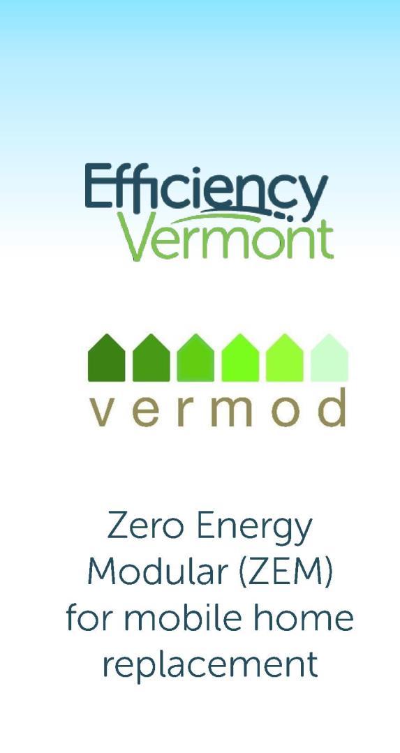 Exemplary Programs Project Zero Energy Modular (ZEM) Program Program