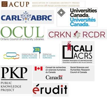 SUPPORT TO JOURNALS SSHRC is participating in the Canadian Scholarly Publishing Working Group that is working on a model framework and recommendations for the Canadian scholarly publishing sector as