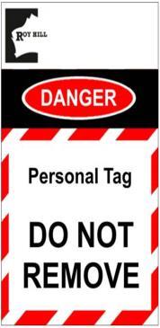 This tag shall only be placed by an Authorised Isolation Officer in conjunction with an Isolation Lock. Only Authorised Isolation Officers may remove it.