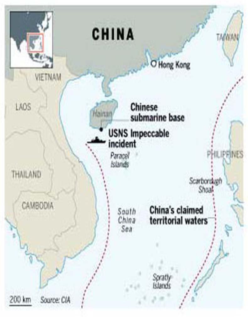China: security of sealanes (from Persian Gulf to SCS) China s naval capability mainly covers the Taiwan Strait Most of Beijing s efforts at securing oil routes have been alternative land pipelines