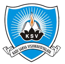 KADI SARVA VISHWAVIDYALAYA Syllabus for Master of
