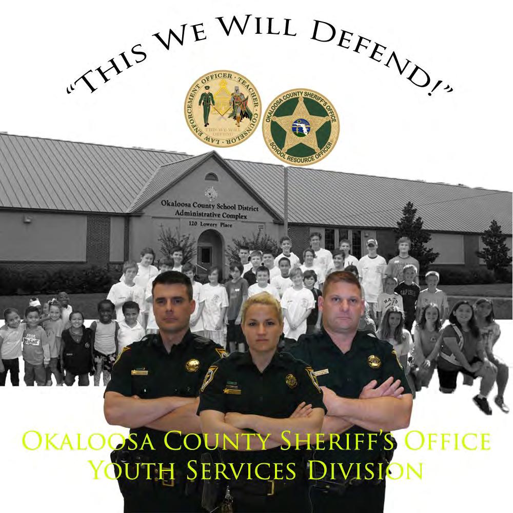 With the unshakable commitment of the Sheriff, agency, and community, the Okaloosa SRO Unit s goals are straightforward: No opportunity to educate, mentor, and build leadership skills will be