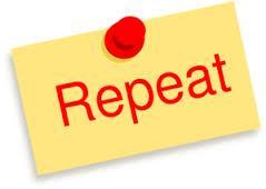 REPEAT POLICY 2 repeats allowed in the prerequisites 1 science 1 non-science Cognate