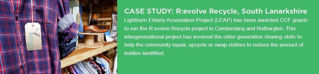 Waste CCF projects have helped their communities to reduce waste: Reducing 