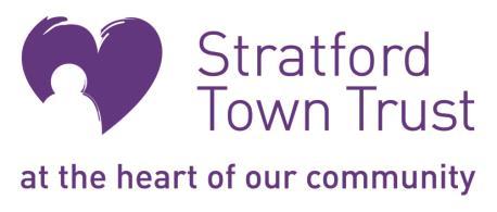 Stratford Town Trust 2018 Funding Guidelines Stratford Town Trust is a grant-giving charity based in Stratford-upon-Avon dedicated to supporting individuals and communities to bring about positive