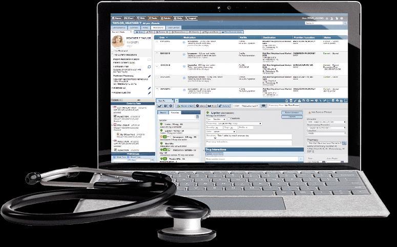 The EHR and a shared record work together Primary Care Connected