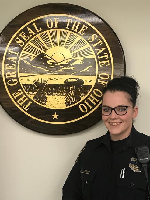 Police Clerk Amy Scheeler was hired by our agency in mid-2017