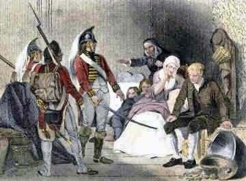 1765: Parliament approves the Quartering Act, requiring colonial governments to put up