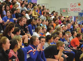 Seventy-six percent of the students participate in the various athletic programs offered.