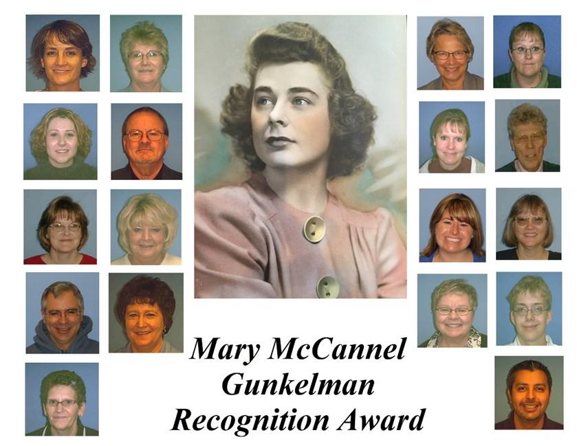Nominate the One Who Makes NDSU Smile The Mary McCannel Gunkelman Recognition Award was established in January 1987, by the late John L. Gunkelman and his family in memory of Mrs.