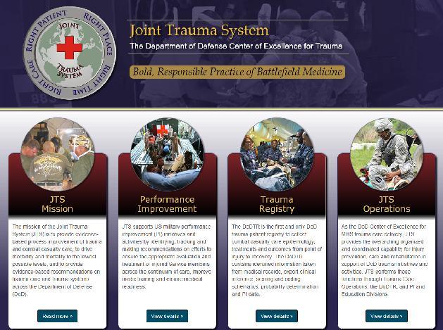 New JTS Website https://jts.amedd.army.