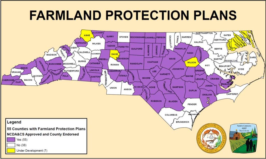 Farmland Protection Plans Guiding Counties to a Viable Agricultural Future Farmland Protection Plans are strategic proposals that define how to maintain a viable agricultural economy in a county.