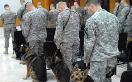 PAGE 2 April 17, 2009 We consider dogs to be Soldiers too, they are constantly working. DOGS, From Pg 1 Springfield, Mo., 1st Cav. Div. command chaplain and cocoordinator of the ceremony.