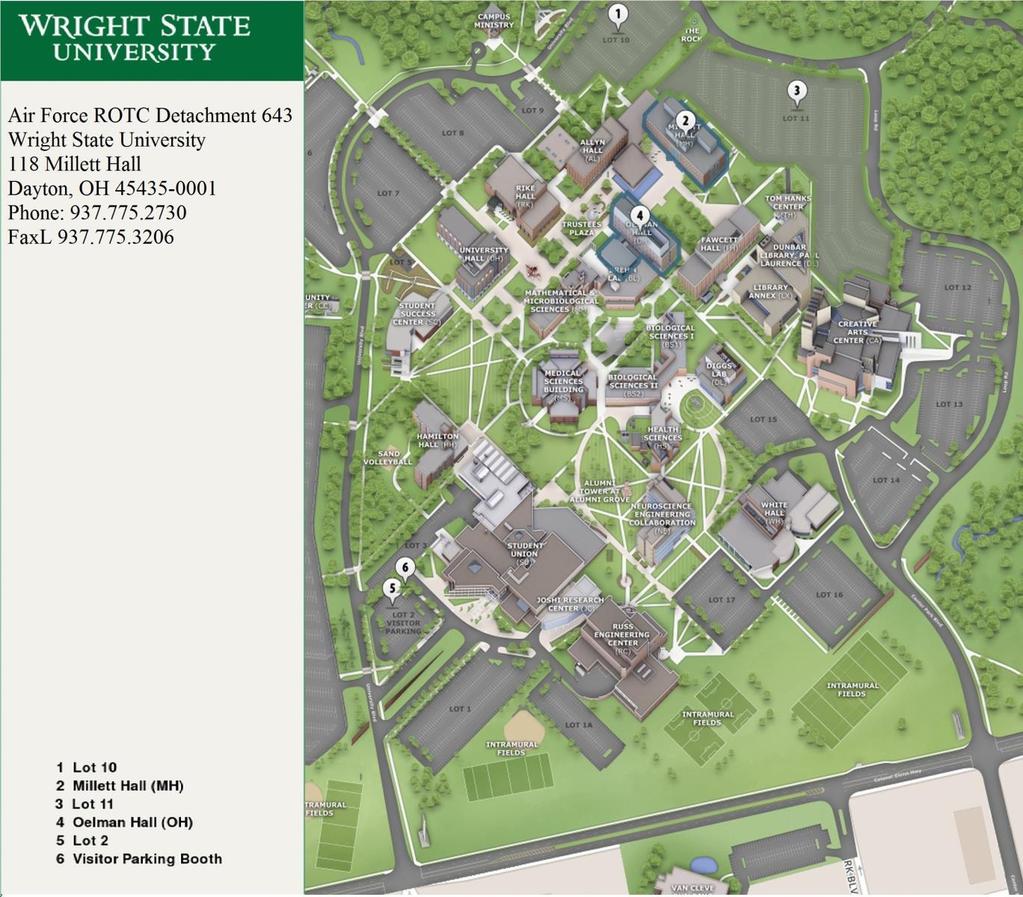 Directions to Wright State University s Campus Maps and