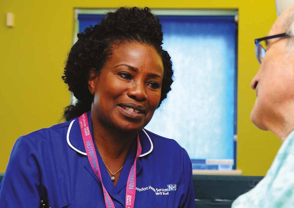 Looking after our people At Croydon Health Services we promise we are always here for you.