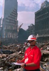 Emergency Response At the height of the deployment, 164 Corps personnel from around the nation were in New York City to support recovery efforts from the 9/11 attacks.