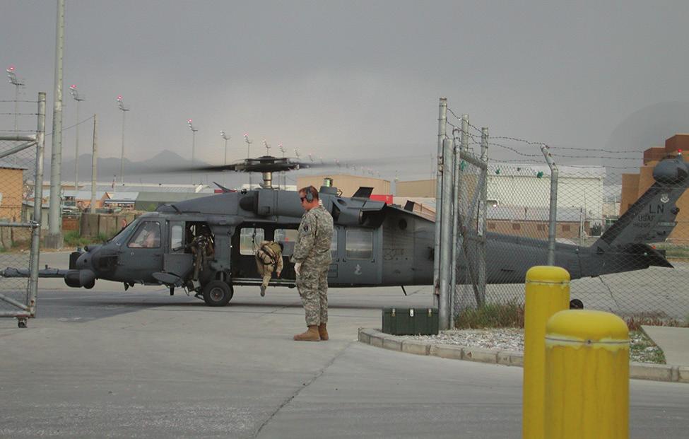 DEPLOYMENT TO AFGHANISTAN Shortly before then, in 2006, rumors had begun circulating that the USAF would establish the first OEF AFTH at Bagram Air Base, Afghanistan.