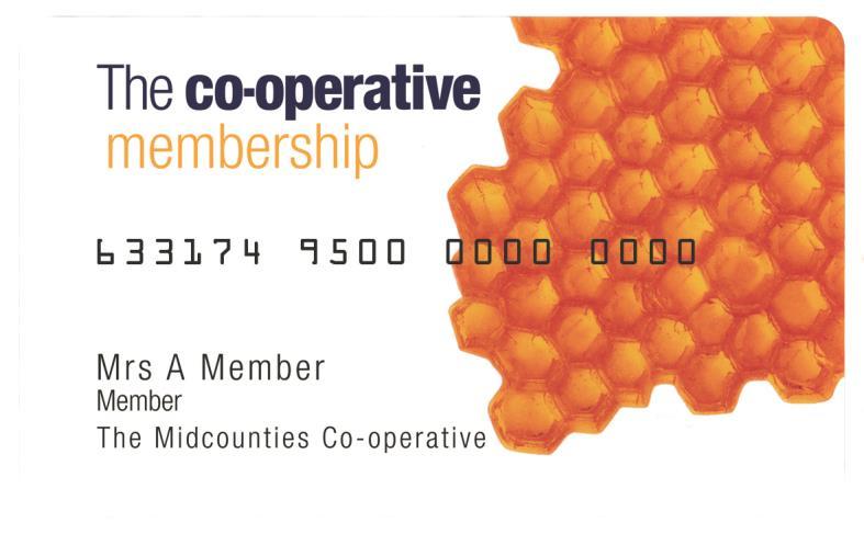 The wording here shows the name of the Society that you are a member of; to apply to our fund this must say The Midcounties Co-operative As part of the supporting documentation we will require you to