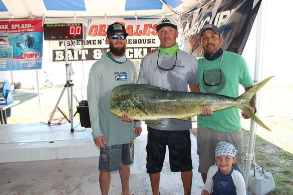 Prizes & awards go out to the biggest fish all around, for the women and for the children.