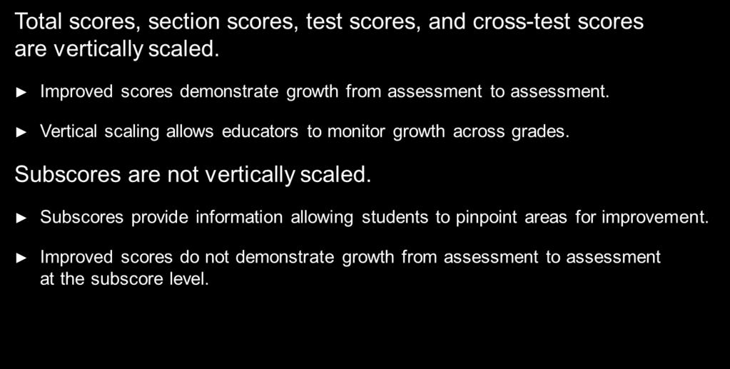 Suite of Assessments can be found at: