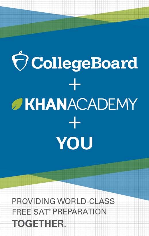 Khan Academy Overview + The College Board and Khan Academy have partnered to provide online SAT test preparation programs and resources entirely free of charge.