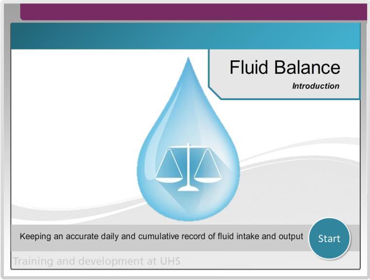 Improving Fluid balance documentation through electronic education. University Hospital Southampton NHS Foundation Trust Becky Bonfield, AKI Clinical Nurse Specialist The process.