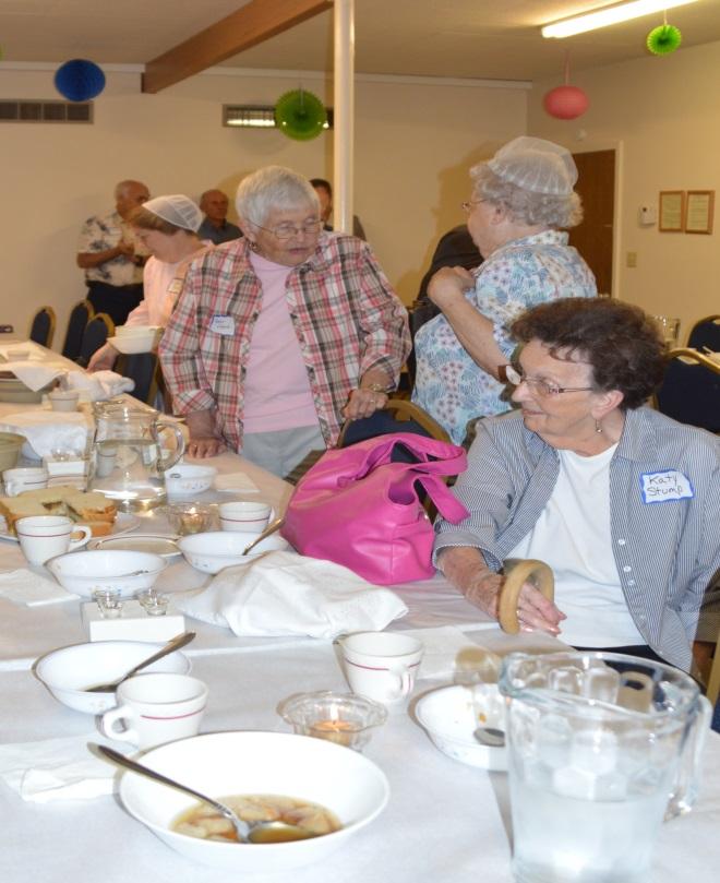 food and loving joyous fellowship was the perfect ending for a weekend Celebrating 100 years of the Warrensburg Church of the Brethren.