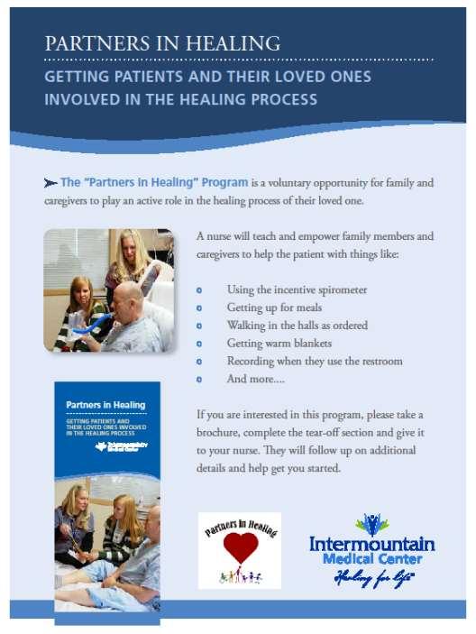 Partners in Healing Poster,