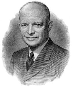 Eisenhower Foreign Policy Eisenhower chose as his secretary of state John Foster Dulles, a rigid, humor-less Presbyterian; advocated a holy war against atheistic communism, including instant, massive