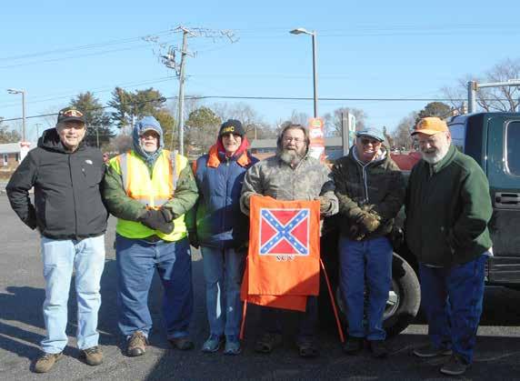 GRAVES & MONUMENTS COMMITTEE ADOPT-A-HIGHWAY February 8, 2018, 9:00 am A sunny but cold morning, after safety vest were issued and road signs set out, it heated up for the six members of the Edmund