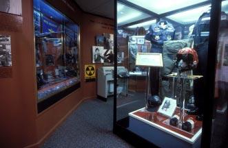 Photos by Guy Aceto At left, the Medal of Honor display honors USAF s enlisted recipients.