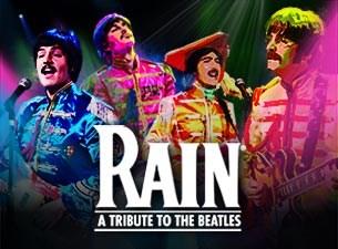 RAIN A Tribute to the Beatles RAIN is a Beatles cover band that delivers a live, multi-media musical performance with all the top hits of the world s most celebrated band.