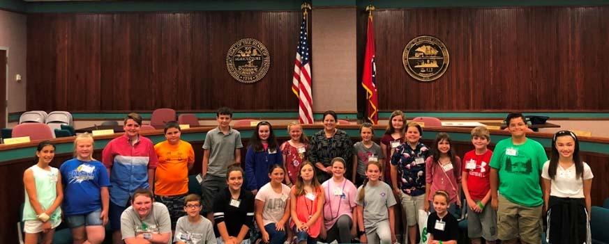 The students toured many other county offices and heard from other elected and appointed officials.