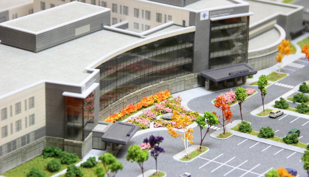 Architectural 3D Rendering Intermountain Healthcare is a Utah-based, not-for-profit system of 23 hospitals, 185 clinics, a Medical Group with 1,400 employed physicians, a health plans division called