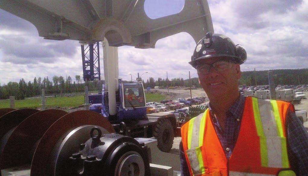 By: Debbie Mishibinijima N ipissing band member, Octavious Frawley, has an impressive 30 years of Millwright experience and skills that have enabled him to build his company Mechanical Resources Inc.