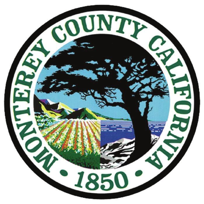 Thank you to our sponsors: Special thanks to the County of Monterey for it s ongoing