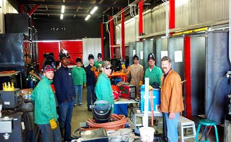 Our students earn credentials from: National Institute Metalworking Skills (NIMS) American Welding