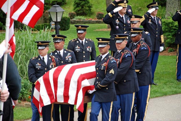 If you have ever been to the funeral of a soldier, don't tell me you have sacrificed everything.