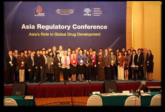 2011 AHC 1 st Co-sponsoring Workshop AHC/DIA/IFPMA Asia Regulatory Conference Date : April 26-28, 2011 Title : Asia s Role in Global