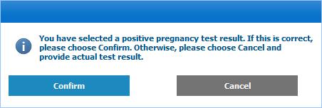 5.2 Positive Pregnancy Test Result If you