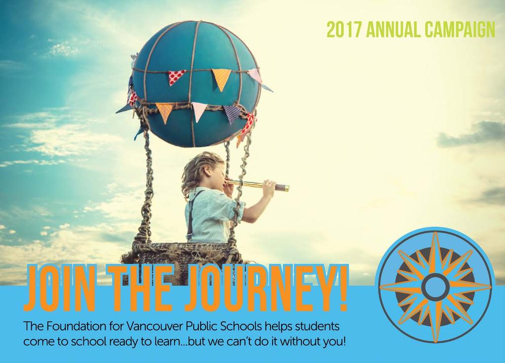 2017-18 Vancouver Public Schools Student Chest Drive Together we can create