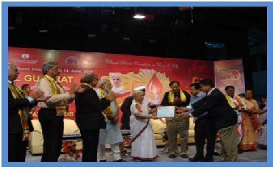 (xvi)thalassemia Awareness & Testing Program Award -2011 Gujarat Technological University, Ahmedabad was awarded for outstanding work in the area of Thalassemia Awareness & Testing in a state level
