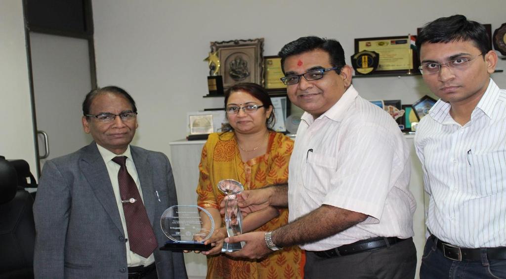 (ii)3rd edition of India Skills Report 2016 in association with CII, LinkedIn and PeopleStrong On 26 th November 2015, Gujarat Technological University was awarded for the Best contributor award