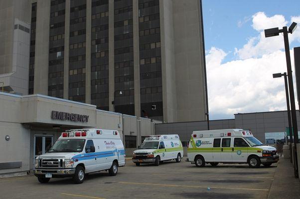 Ambulance backups make state eye changes Rural/Metro plagued by frequent fliers, wait times Twin City and Rural/Metro ambulances often have to idle outside hospitals, still carrying patients, until a