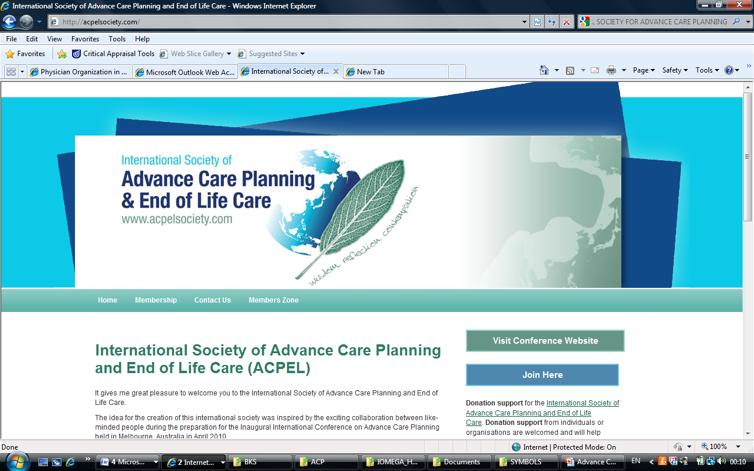 Impact of such studies Resurgence of interest in advance care planning programmes UK- ACP