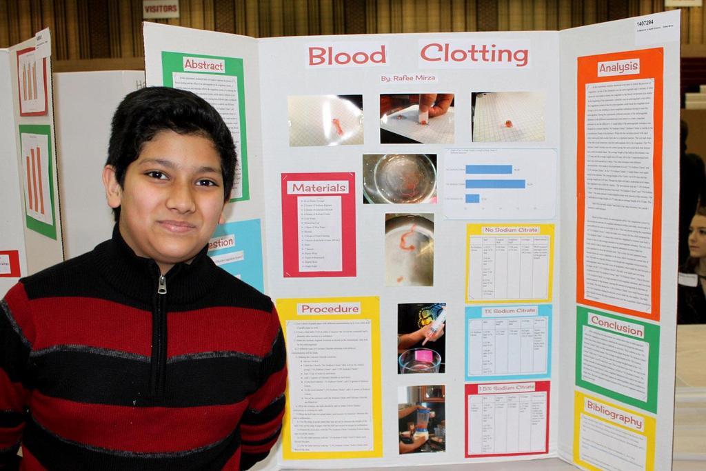 Rafee Mirza, Blood Clotting First Place
