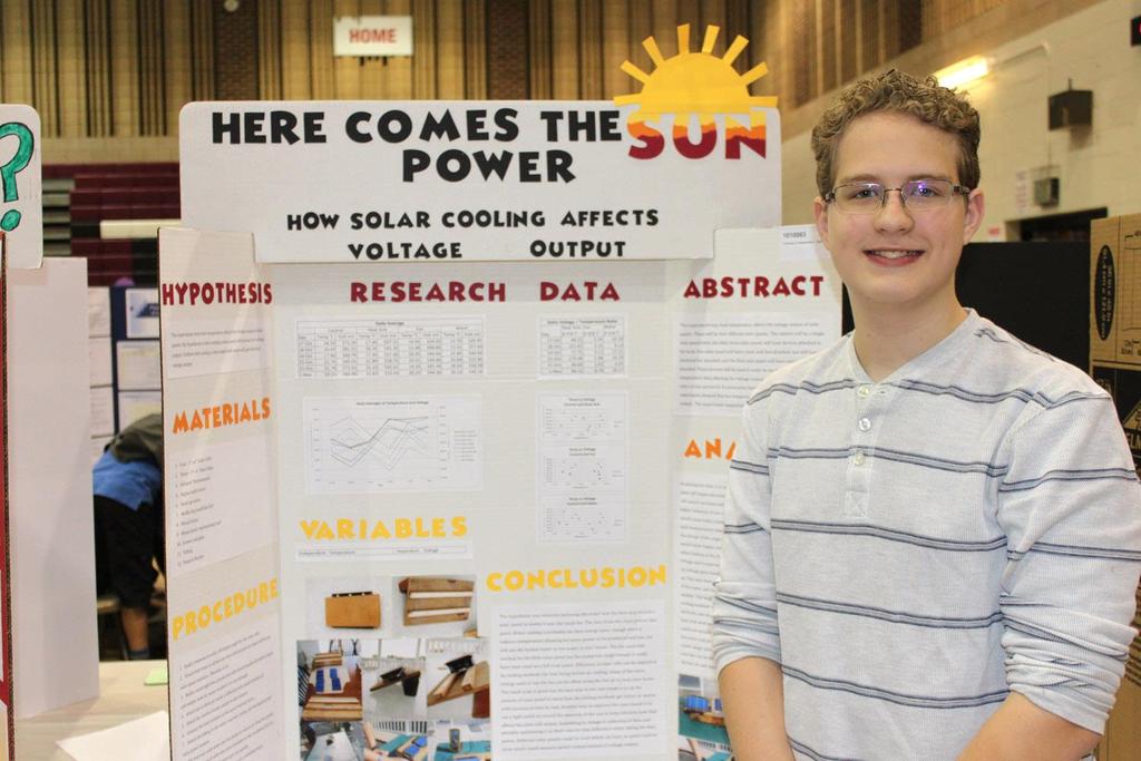 Matthew Berg, Here Comes the Sun Power First Place