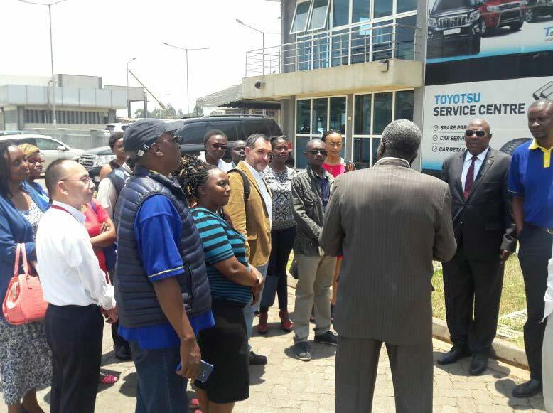 wanyeki had a courtesy visit to Toyota Kenya
