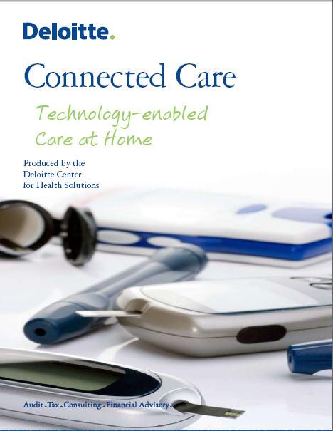 Connected Care: Technology-enabled Care at Home Use of technology for diagnostics and monitoring Two targeted applications: chronic patients in established