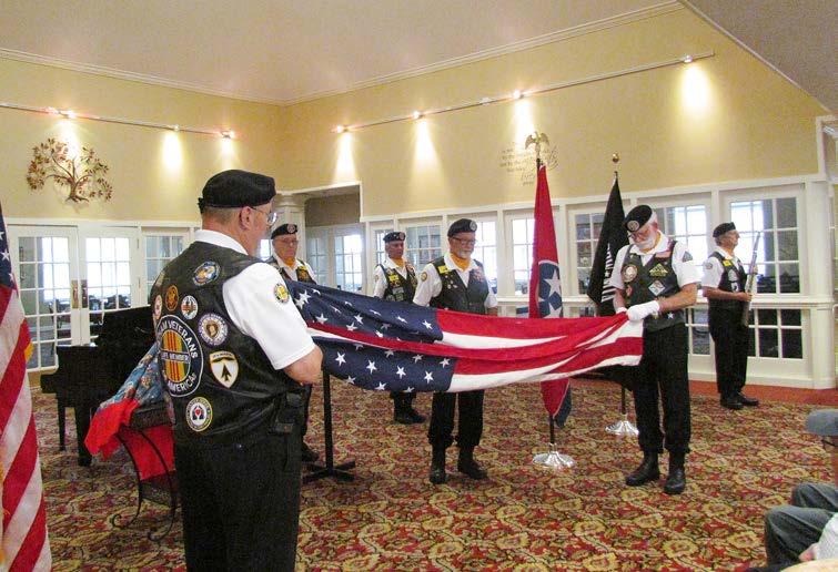 recent events Honoring Our Veterans May 26th Residents and family members
